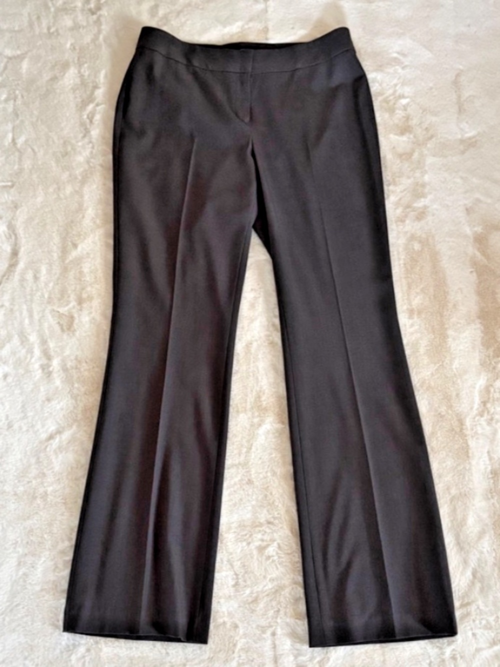 Nine West Women's Size 4 Granite (Gray) Flare-Leg Trousers